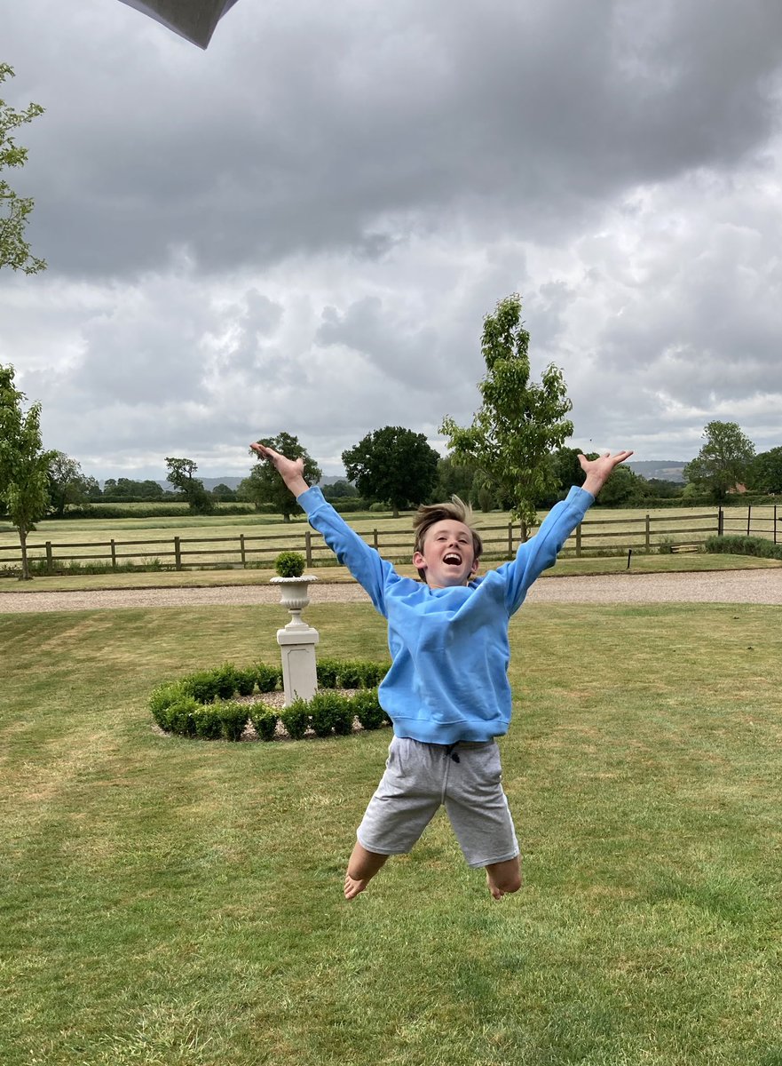 AlWright1973's tweet photo. Exams all finished! Ecstatic number one son. #freedom #freshair #sportnow @ForemarkeHall https://t.co/dBXM5u1De1