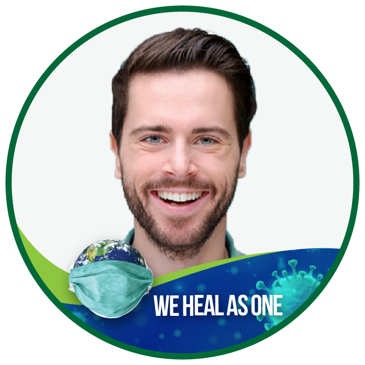June Spring We Fight As One Wehealasone Add This Frame To Your Facebook Profile Photo Get The Covid 19 We Heal As One Facebook Frame By June Spring Multimedia Here