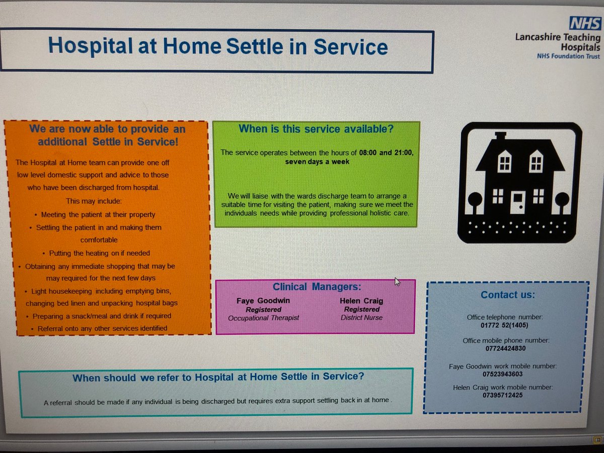 We are excited to announce our new “Settle in Service”.
Do you have patients who have no family and friends available to settle them in at home due to the current pandemic or otherwise? In need domestic support on day of discharge ? We can help.... 🏠 ☕️ 🛍 #discharge #COVID19