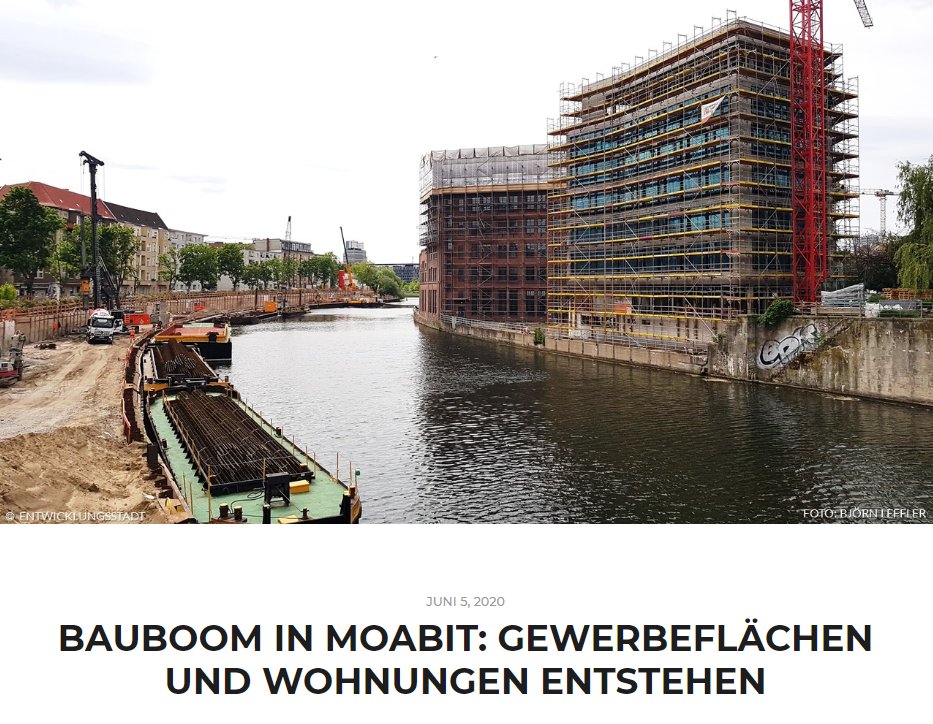 LefflerBjorn's tweet image. Directly at the #Spreebogen in #Charlottenburg, numerous #construction projects are being implemented that will change the image of the quarter sustainable.

Read more here: entwicklungsstadt.de/bauboom-in-moa…

#berlin #entwicklungsstadt #stadtentwicklung #moabit #tiergarten #spree