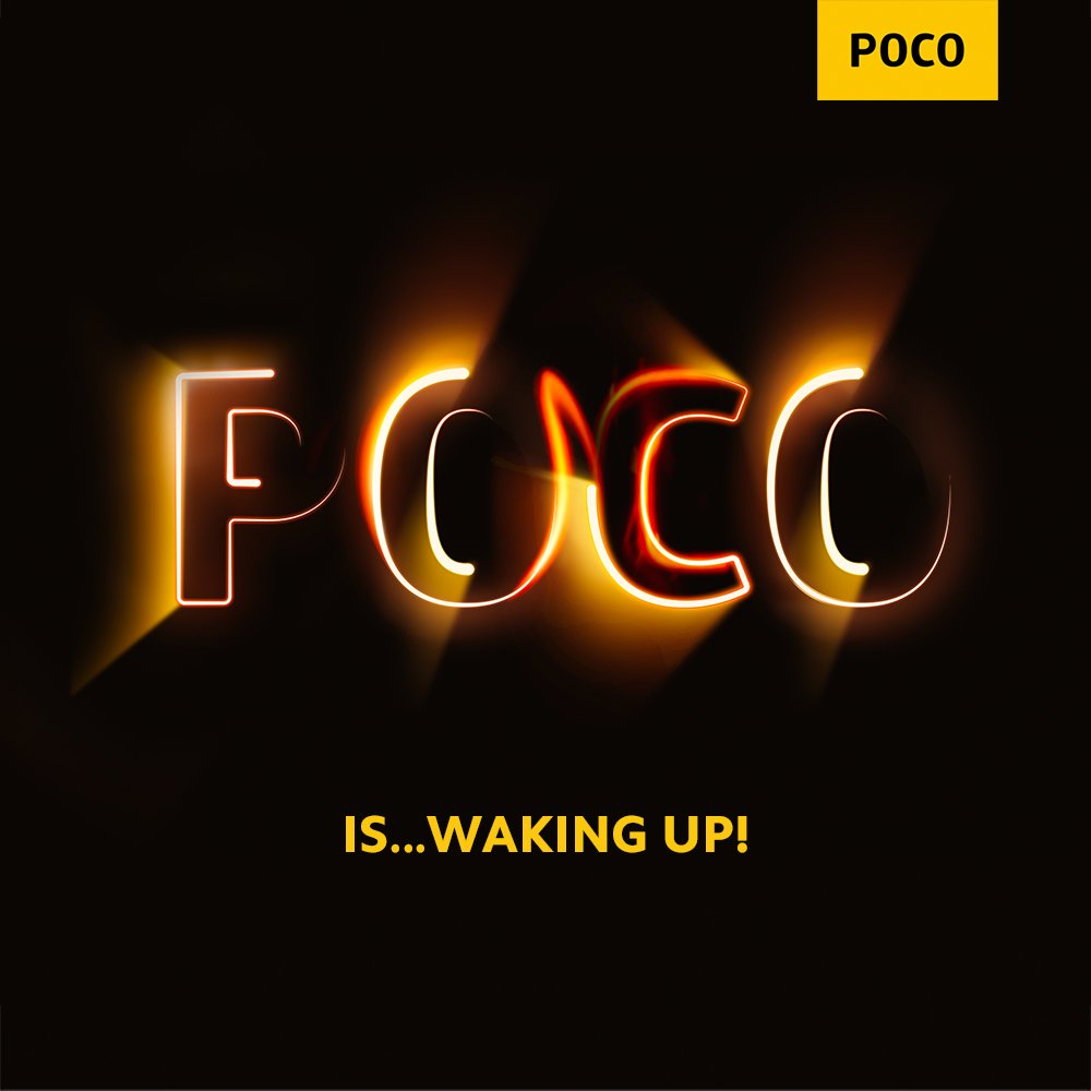 MistorePk's tweet photo. Think every wake up call is annoying? Think again. #WakeUpPOCO https://t.co/H6j7eX6fb6