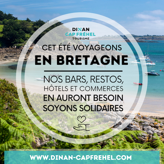 dletherisien's tweet photo. Un #plan de soutien et de #relance de l'activité touristique sur la destination @dinancapfrehel incitera très prochainement les clientèles françaises à venir y séjourner.
Nous avons tant à proposer !
#mydinancapfrehel
#bretagne
#CetEteJeVisiteLaFrance https://t.co/0nUcecuXxG