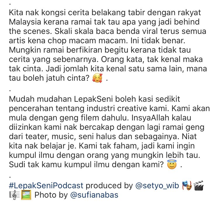 Sharifah Amani On Twitter This Is Why We Started Lepakseni Shamaineothman