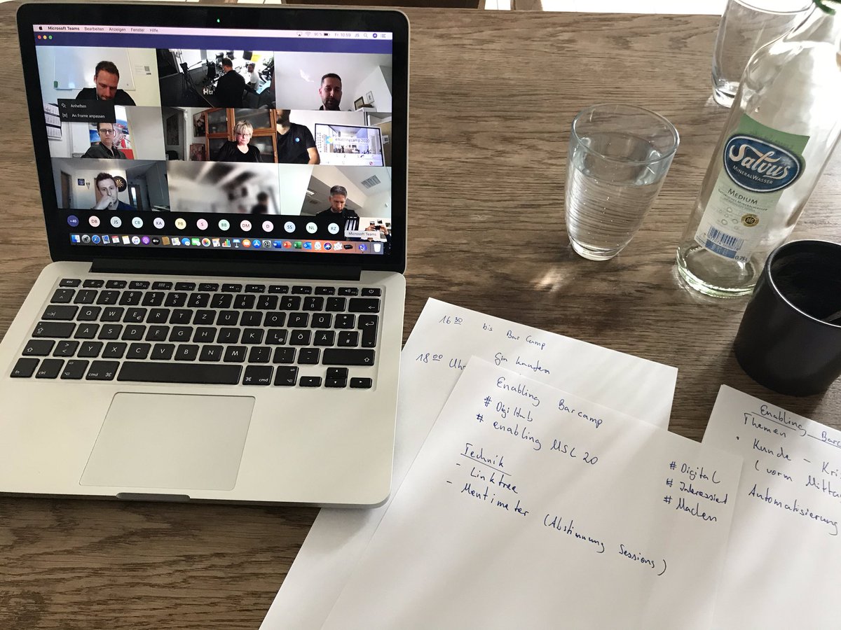 JoergStapel's tweet photo. Jetzt: Enabling #Münsterland #BarCamp. Sehr vielversprechende Session-Vorschläge: #VorFreude!
#enablingMSL20
#DigitalHub
#DIGITAL #INTERESSIERT #MACHEN
#JSCOMDIGITAL #KOMMUNIKATION #MARKE https://t.co/adeDbNUzAZ