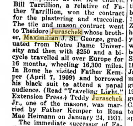 This missing link! It was 1908-1909... <a href="/MaximilianJStG/">Maximilian J. St. George</a>
