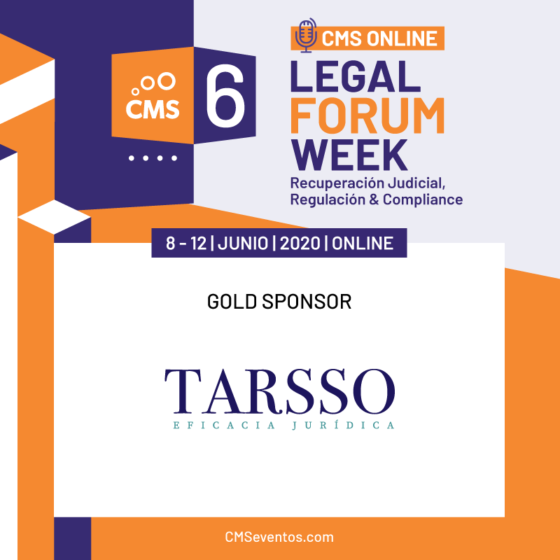 TarssoAbogados's tweet photo. ¡Sólo quedan 3 días! El lunes 8 arranca #CMSLegalWeek, evento 100% digital que contará con una selección de expertos que debatirán sobre #Recuperación, #Regulación y #Compliance.
Más información, vía @CMSPeople ➡ https://t.co/t1BfZ3Du5Q https://t.co/kQnDDYyDJb