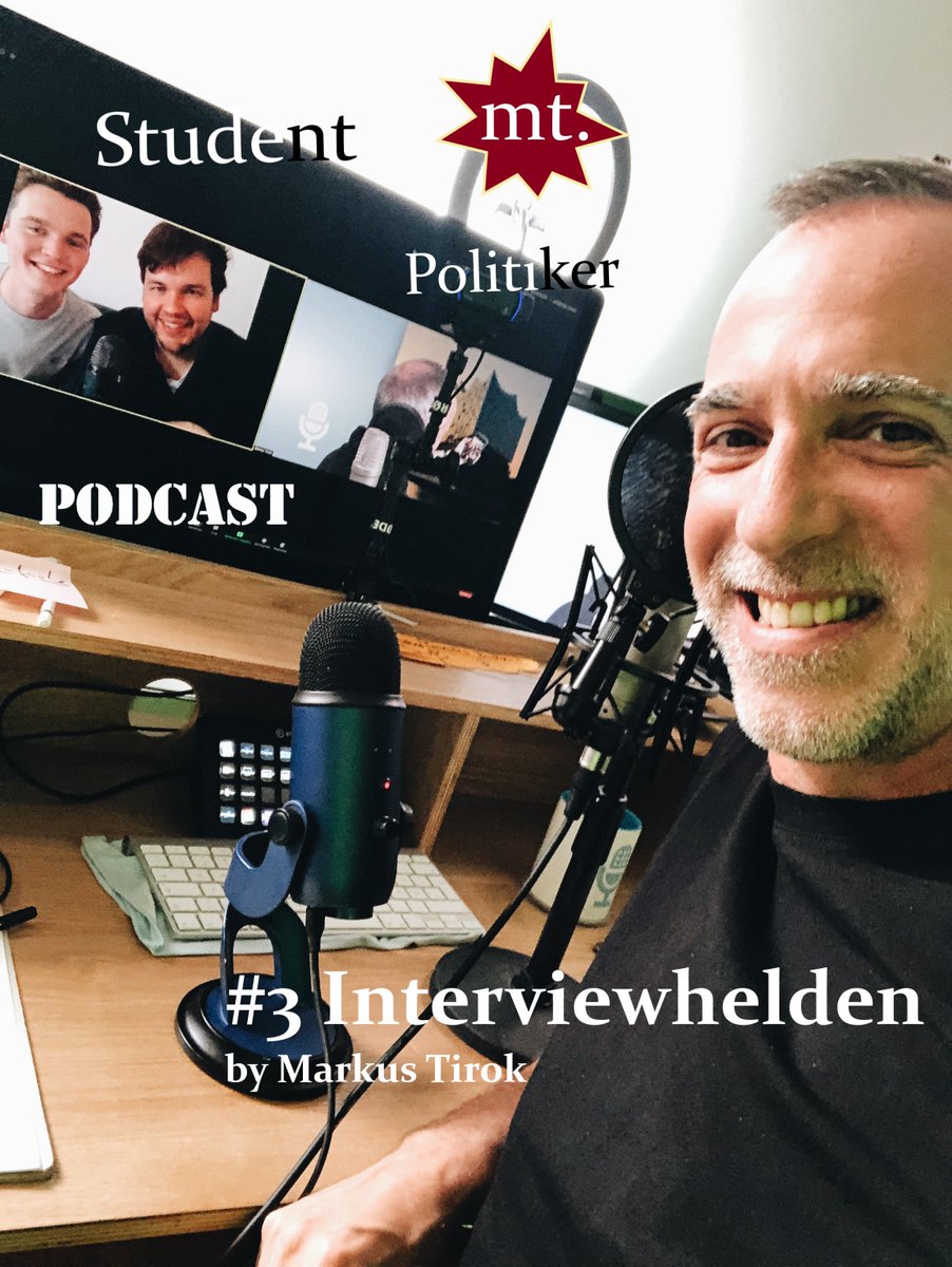 Alexander_Tietz's tweet photo. #Podcast #Interviewhelden @markustirok, der 3.000+ Interviews geführt hat -Reden wir mit Markus über seinen Weg auf die große Bühne + was wir davon lernen können, Dankbarkeit für Politik, Passion, Coaching &amp; neue  Kommunikation. 
https://t.co/QeWwBCFXPU
#studentmitpolitiker https://t.co/SFdlingDz5