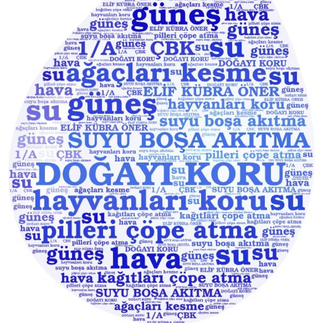 CBKcatalca's tweet photo. 1A sınıfı öğrencileri Bilgisayar dersinde Dünya Çevre Günü konulu Wordart çalışması yaptılar.#cevrebilimkoleji #buokulbaşkaokul #bueğitimbaşkaeğitim #uzaktaneğitim #evdeeğitim #vekilogretmenimvelim #7D #eğitim #evokul #evdeokul #devokul https://t.co/yosQ9MtvNv