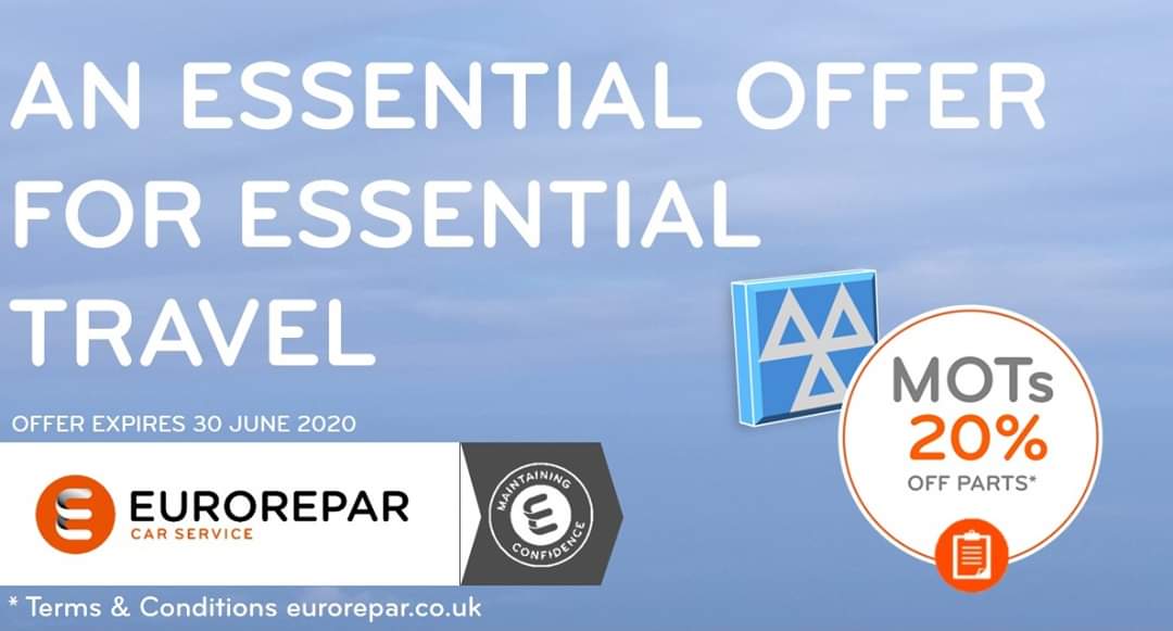 Stalhameng's tweet photo. 🧡 20% OFF EUROREPAR PARTS WITH YOUR MOT 🧡

For more info on this offer, click here 👇

https://t.co/KD8mDlCp7r https://t.co/Jy8kBk46yo
