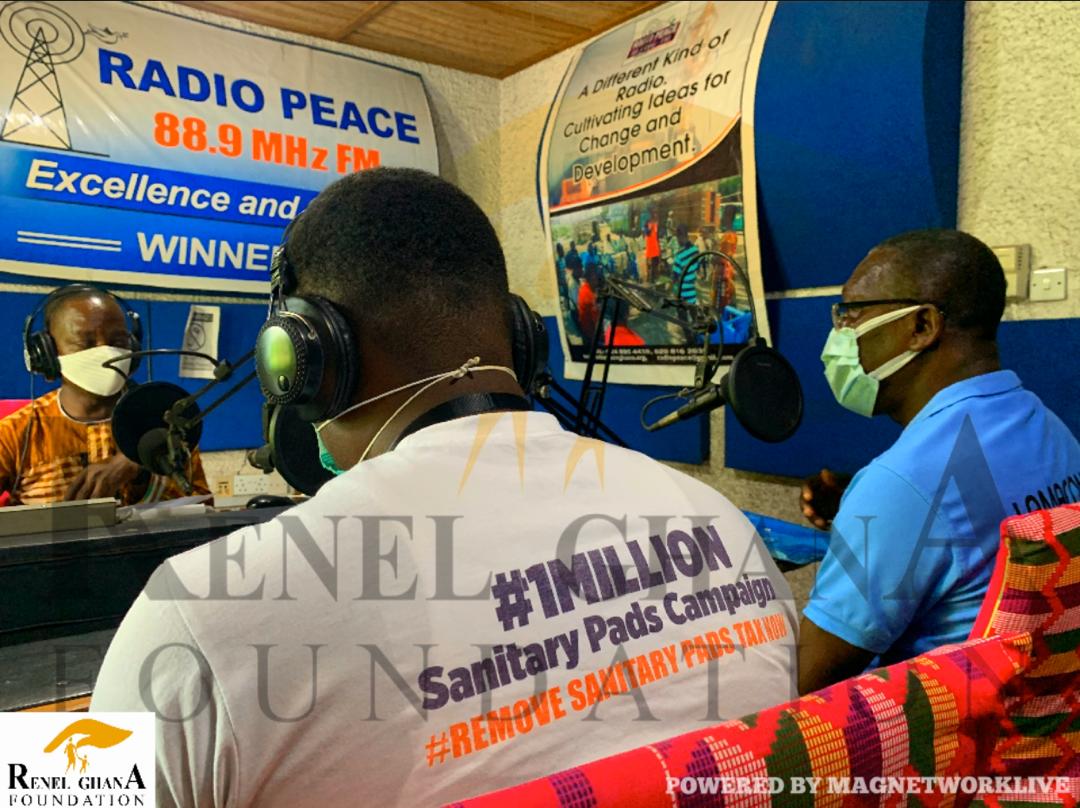 Renel_GF's tweet photo. At Radio peace Winneba educating the community on the 26 protocols from the Ministry of Chieftaincy and Religious affairs. #itstimeforaction @benkoku @NAkufoAddo @bemefa @UNICEFGhana @UNFPAGHANA @planghana @GreenGenGhana @tv3_ghana @CHRAJGHANA @mohgovgh @GhanaIntegrity @PPAGGhana https://t.co/BcEvfOzqfb