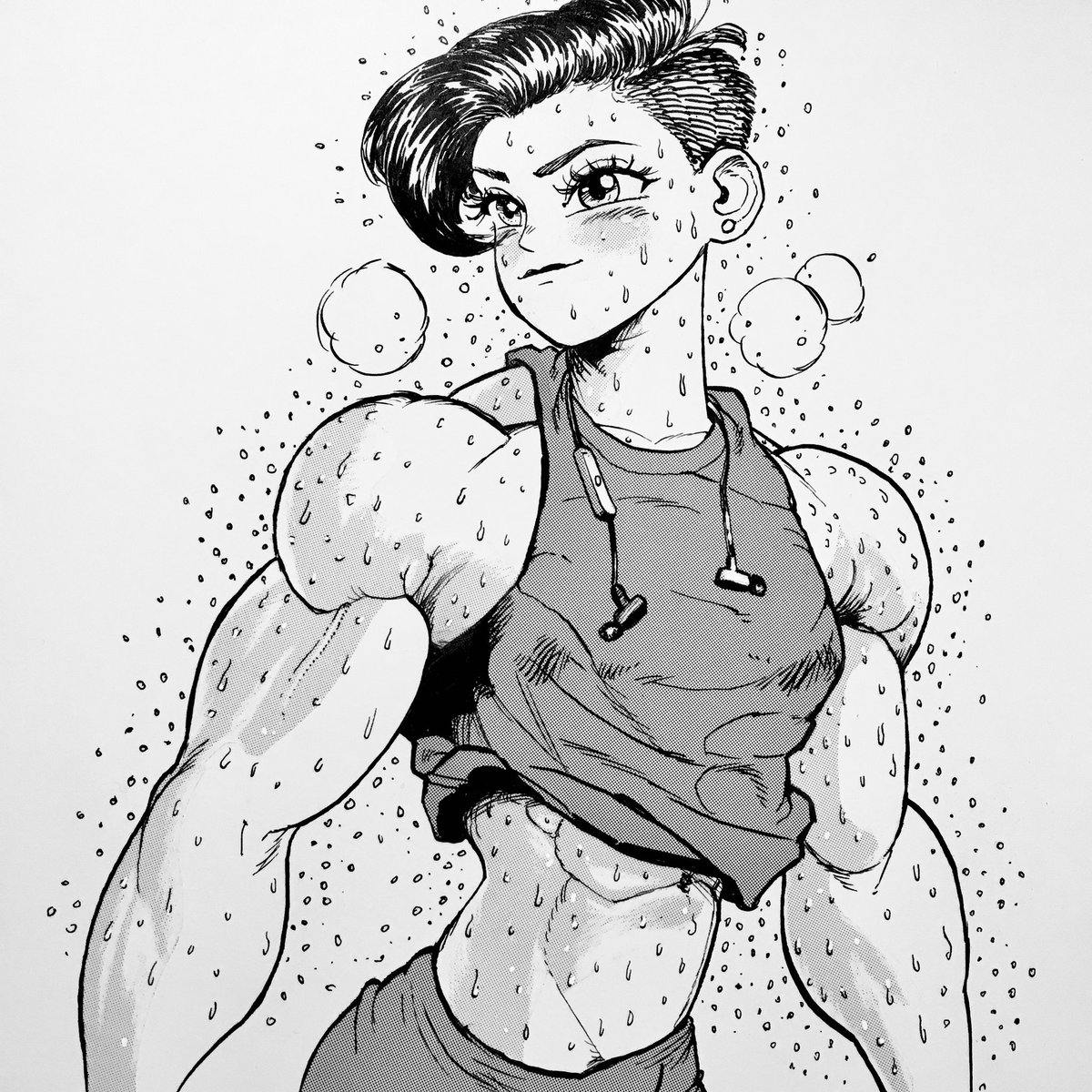 マッチー 筋肉特化 イラスト 服の上からも伝わる筋肉かっこいいですね どんなことされてるんですか マッチー 筋肉特化 イラスト 服の上からも伝わる筋肉かっこいいですね どんなことされてるんですか