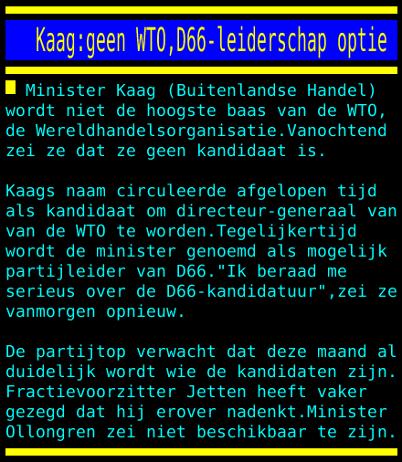 D66 leiderschap