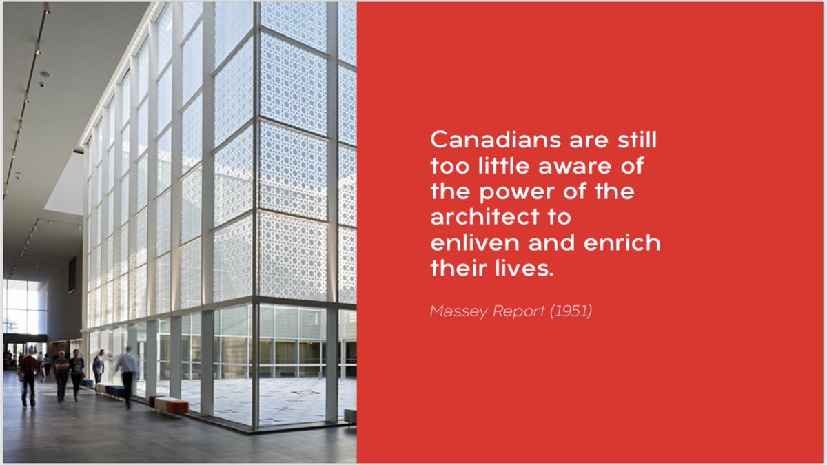 Thank you @RAIC_IRAC for hosting #raicvcon and giving a voice to the profession; #architecturematters and together we’ll raise awareness of the power or #architecture to enrich the lives of all Canadians