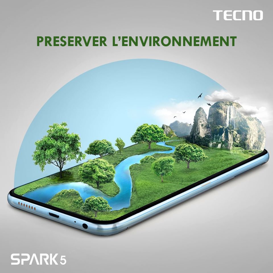 TECNOMobileCI's tweet photo. #JournéeMondialeDeLEnvironnement ! 🌏💚
Saviez-vous que vous pouvez contribuer à préserver l'environnement en économisant votre batterie grâce au mode d'économie d'énergie intelligent du #SPARK5 ?
#TECNOMobile #Spark5Series #5CamerasPlusDAngles https://t.co/6b1OMYOmQX