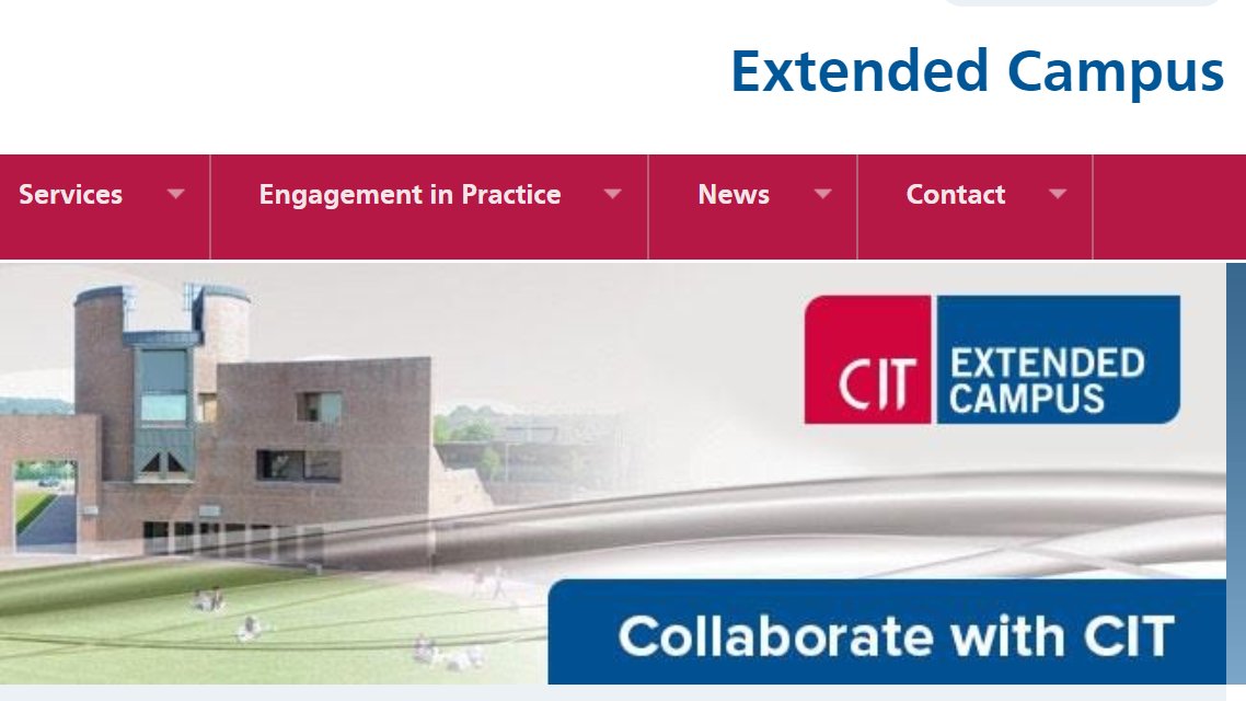 extendedcampus's tweet photo. Our @cit_ie #LearningClinic is going online – connect with us to explore upskilling and reskilling opportunities customised for your needs – see how others have connected with CIT staff, students and researchers here: https://t.co/Q21qLGRNyi DM or email extendedcampus@cit.ie https://t.co/Dbg7Dzr2qv
