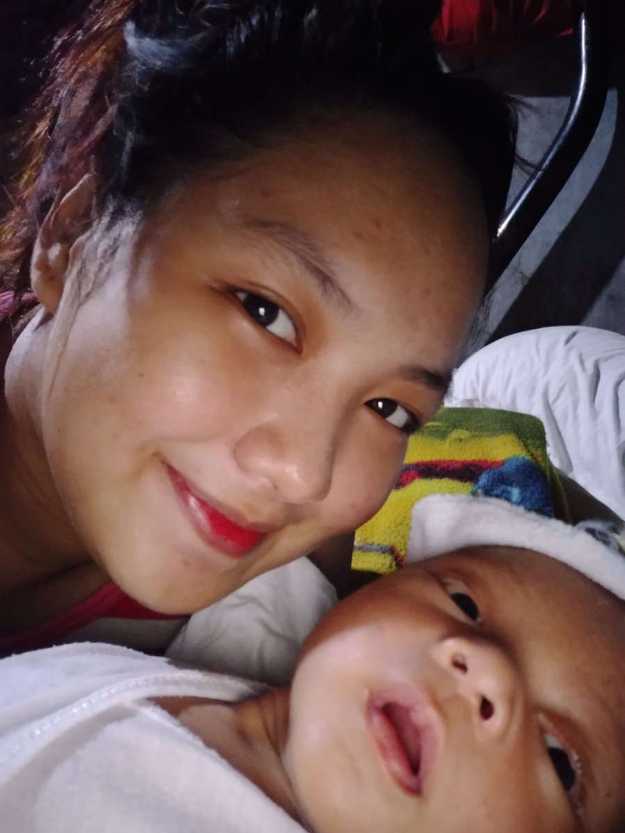 tincatalan's tweet photo. Until now di pa den ako maka get over na isa nakong nanay 😂 nanay ng napaka cute nato!!! Iloveyou steven, mama loves u so much!! 💓 https://t.co/2uUHoZzosr