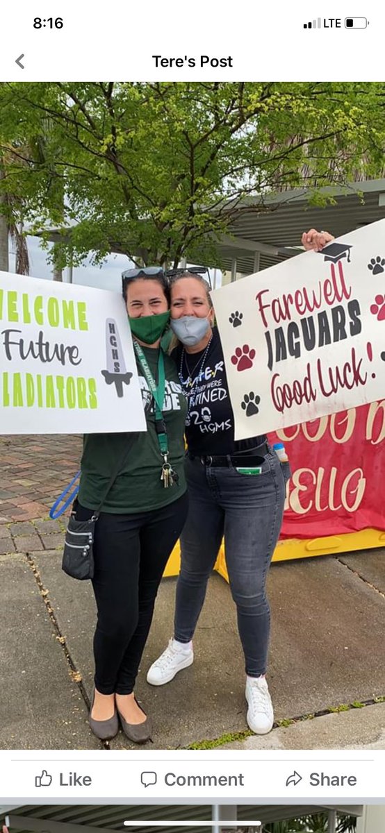 Farewell 8th Grade Jaguars, Class of 2020! ❤️ Welcome future 9th Grade Gladiators, Graduating Class of 2024! 💚 <a href="/MDCPS/">Miami-Dade Schools</a> <a href="/MDCPSNorth/">M-DCPS North Region</a> @hghs_gladiators