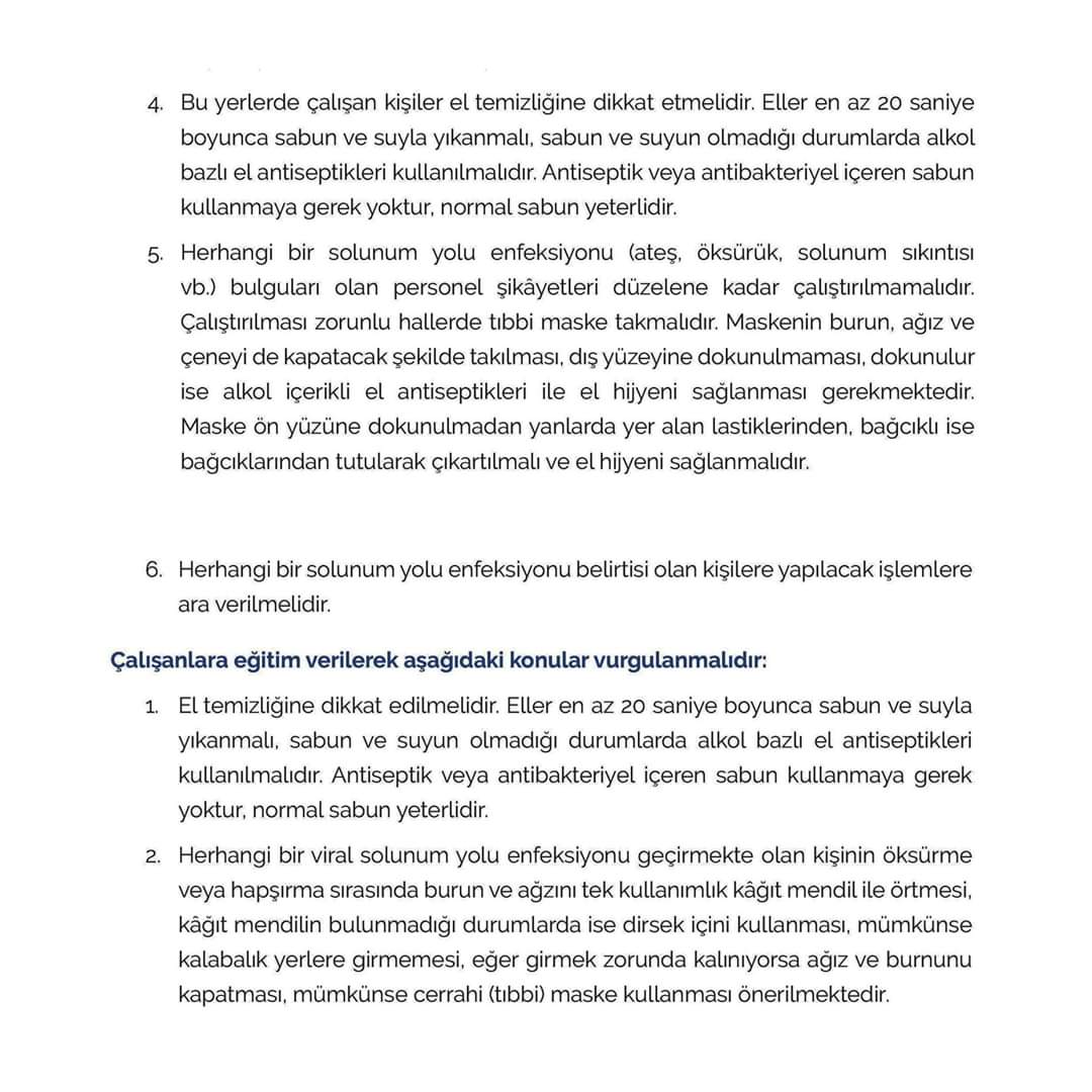 COVID-19
GETAT (Geleneksel ve Tamamlayıcı Tıp) Ünite &amp; Merkezleri ile Güzellik &amp; Medikal Estetik Merkezlerinde Alınacak Önlemler