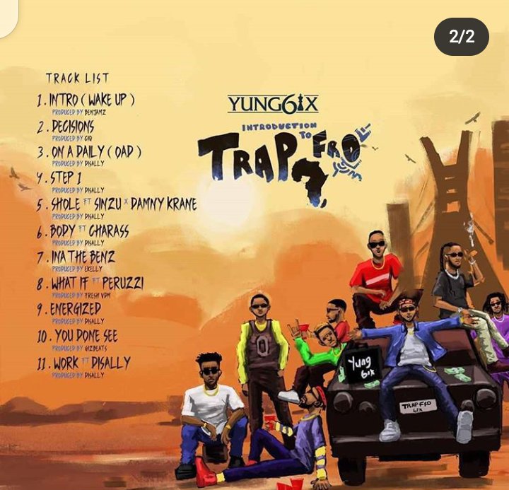 yungicy2's tweet photo. @Yung6ix  has been incredible when it comes  to rap and Introduction to trapfro is the best album i have heard dis year #Wakeup#Decision #Energise #whatif #shole #body #shole #innaDbenz @wandehoover @Yung6ix https://t.co/FVbtox47D0