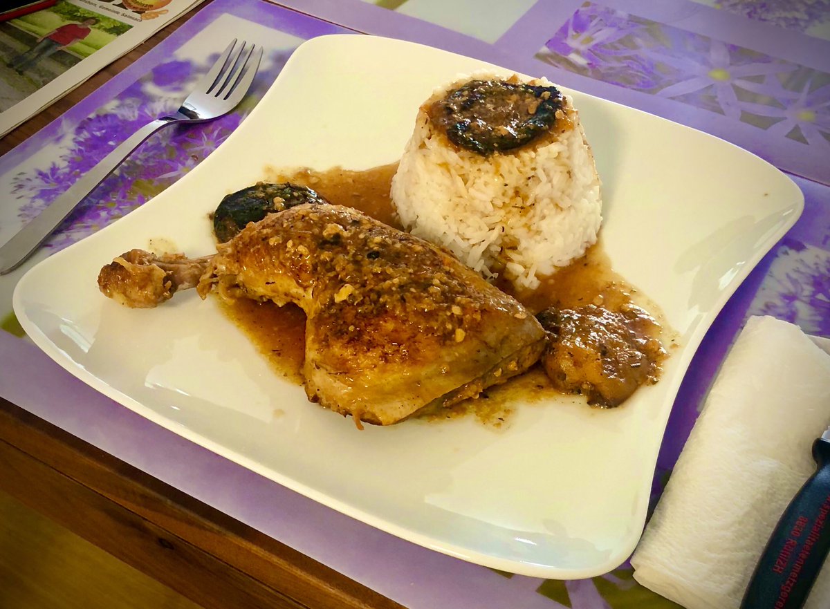 steschny's tweet photo. Es gab #Mittagessen Aprikosen Poulet mit Basmatireis #enGuete #KochenmitClaSte @claudia_aloi https://t.co/59YHrXlbbF