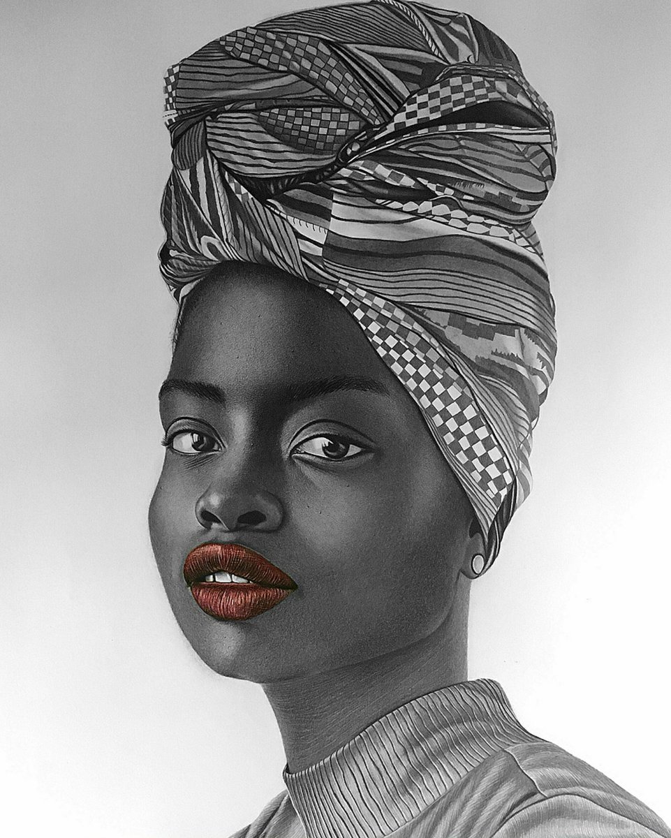 iamibimcookey's tweet photo. Hello #drawingwhileblack I'm Ibim Cookey a Nigerian Artist, Using Art as a tool to Promote Black cultural heritage and power. Kindly RT.. https://t.co/7I7ugXhwmS