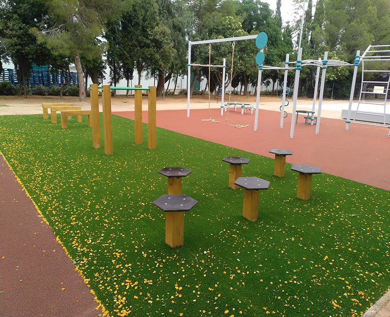 equidesa's tweet photo. Nuevo parque combinado (lúdico/deportivo) Equidesa en Benimodo (Valencia) https://t.co/Px1VZv4dpX #equidesa #parqueinfantil #circuitonatural #calistenia #pavimentoinsitu #cespedartificial #mobiliariourbano #Benimodo https://t.co/W0CABSMeym