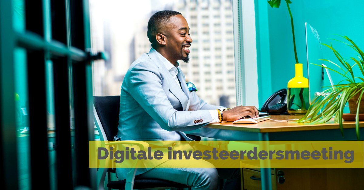 Heb jij je al aangemeld voor de digitale #investeerdersmeeting van volgende week vrijdag? Innovatieve #ondernemers pitchen in drie minuten hun propositie en #financieringsbehoefte. Kunnen zij jou overtuigen met hun ondernemerskracht? Meld je aan via investormatch@debreed.nl