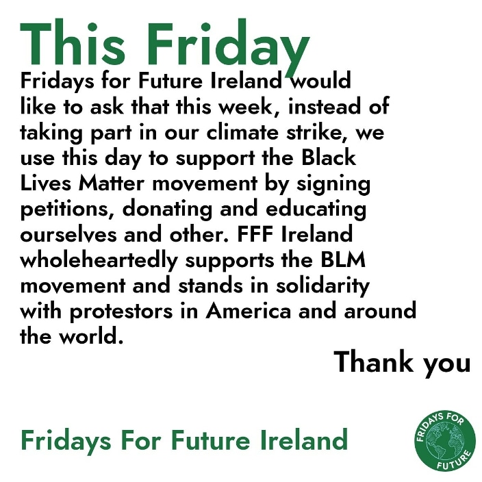 FFFCavan's tweet photo. We stand in solidarity with @Blklivesmatter. Click this link (https://t.co/wCBJCZXfxd) for resources and check out this link (https://t.co/7RTL7UQHzl) for info about the Cavan protest on Saturday. ✊🏻✊🏽✊🏿

#fridaysforfuture #climatestrike  #cavan #environment #climateaction #BLM https://t.co/uLNT42VQtr