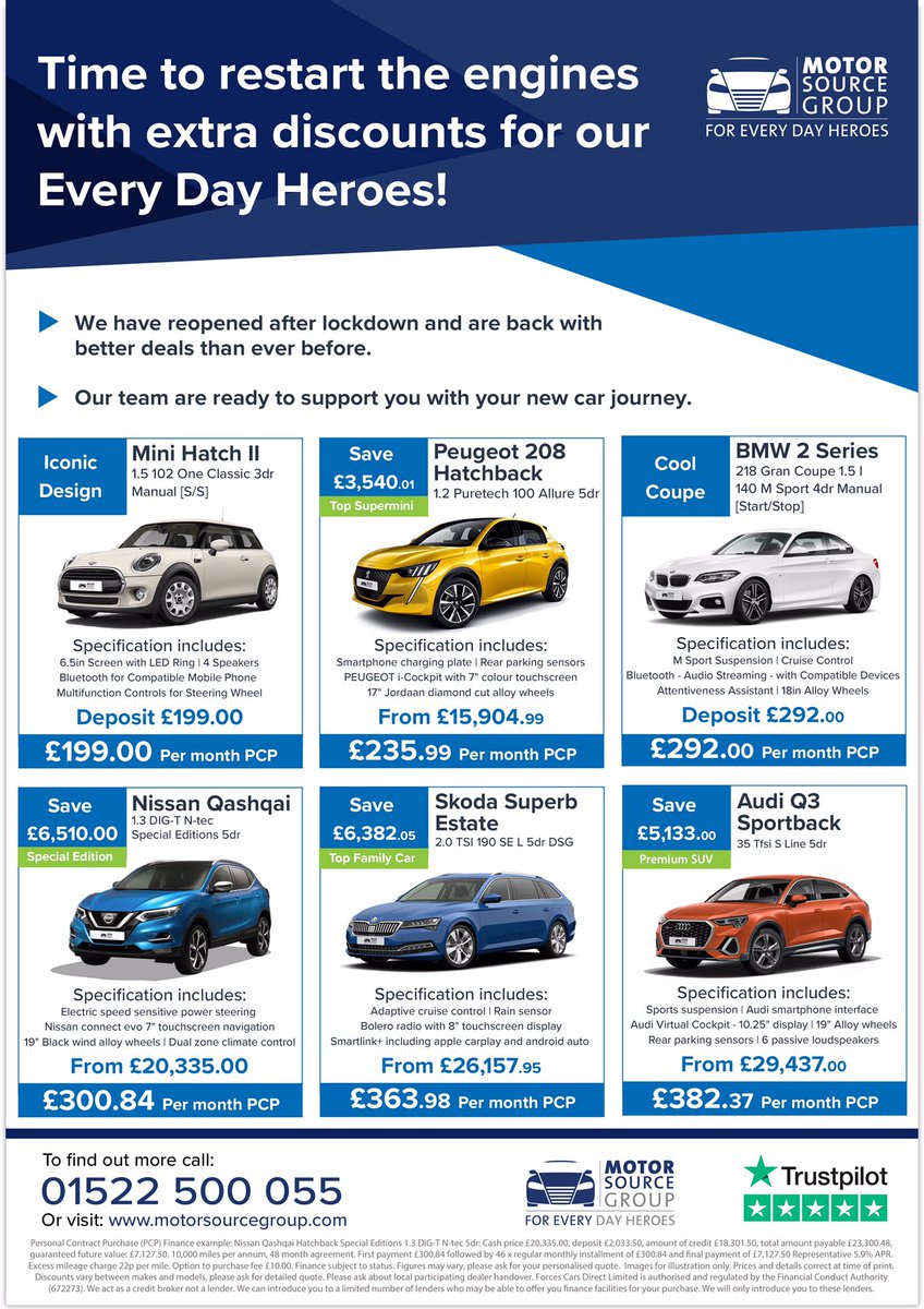 ESFL20's tweet photo. 🚨LEAGUE SPONSOR DEAL 🚨

The @Motor_Source office has now reopened following Covid19 temporary closure!!

Please get in touch with them them for unbeatable deals on brand new cars - only available to the UK’s Police, Fire, NHS, Prison Service &amp; military   

📞 📧 ⚽️ https://t.co/UsG50SoVKD