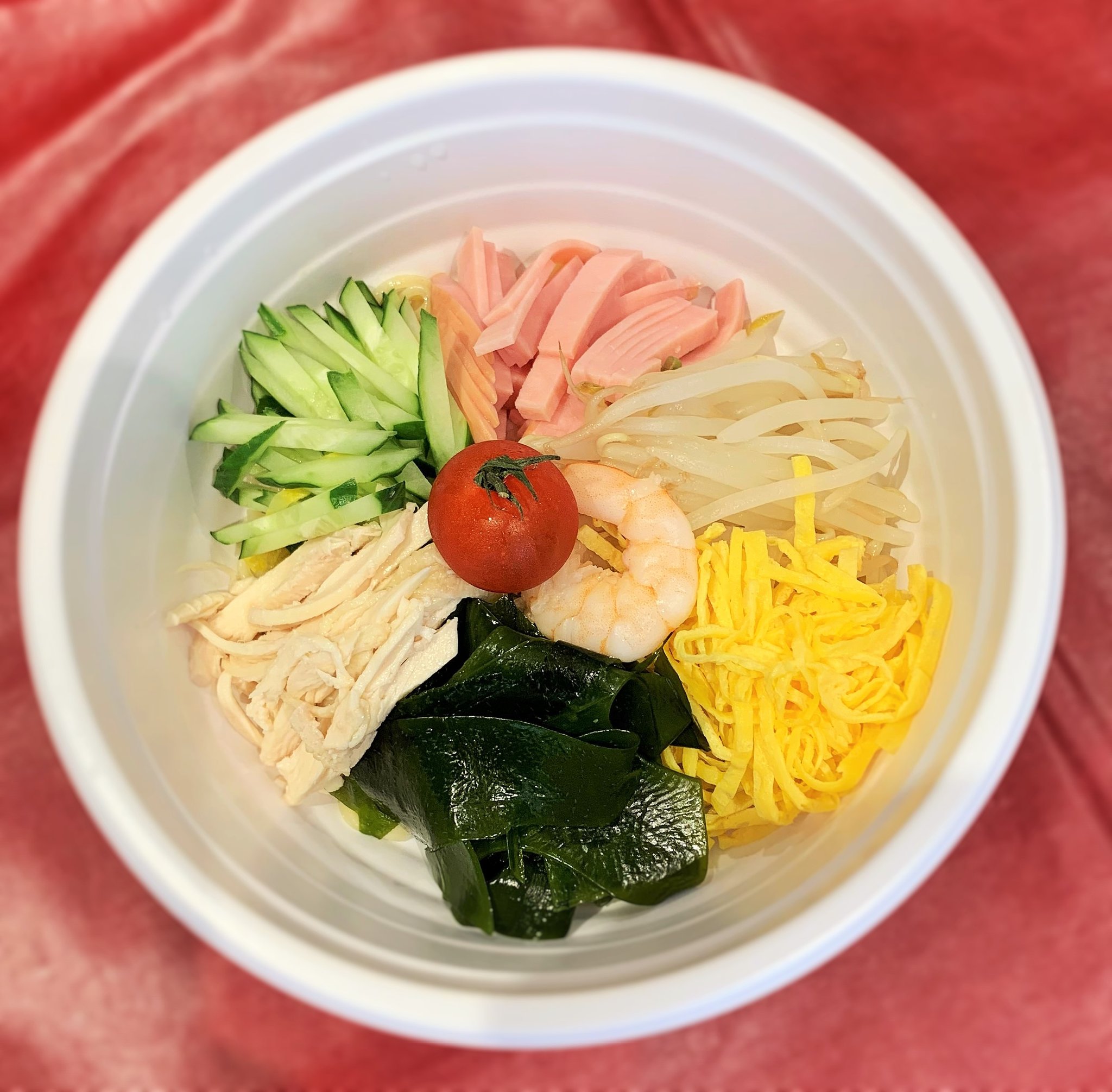 知味斎 レストランは通常営業水曜定休 柏エール飯 内容変更11時半より昼限定弁当なくなり次第終了 五目冷やし中華 800税込 エビマヨサラダ冷やし中華 1000税込 茄子と豚肉のピリ辛炒め 800税込 高菜チャーハン エビチリ 焼売 1000税込 五目あんかけ