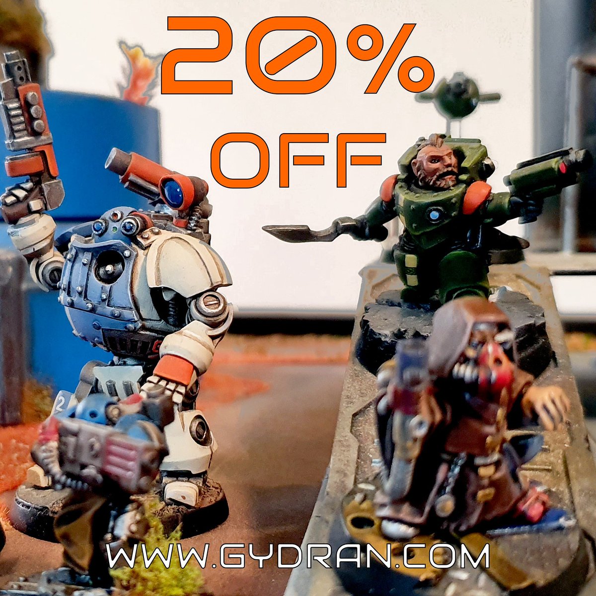 Usually I run a competition every year to celebrate my birthday, but this year has been a little different for obvious reasons. Instead I am giving 20% off all products in the Gydran store between now and June 20th 2020. Just use the code 'june2020' on checkout!
#miniatuewargames