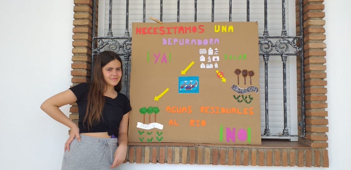 🌳🌏Ecoescuelas: Cuidar el medioambiente desde el colegio

👦🧒Los escolares de La Inmaculada de #Salar (Granada) reclaman en el #DiadelMedioAmbiente una depuradora para mantener limpias las aguas de su río🚣‍♀️🏊‍♂️

👉¡Pulsa enlace! bit.ly/374JzL0