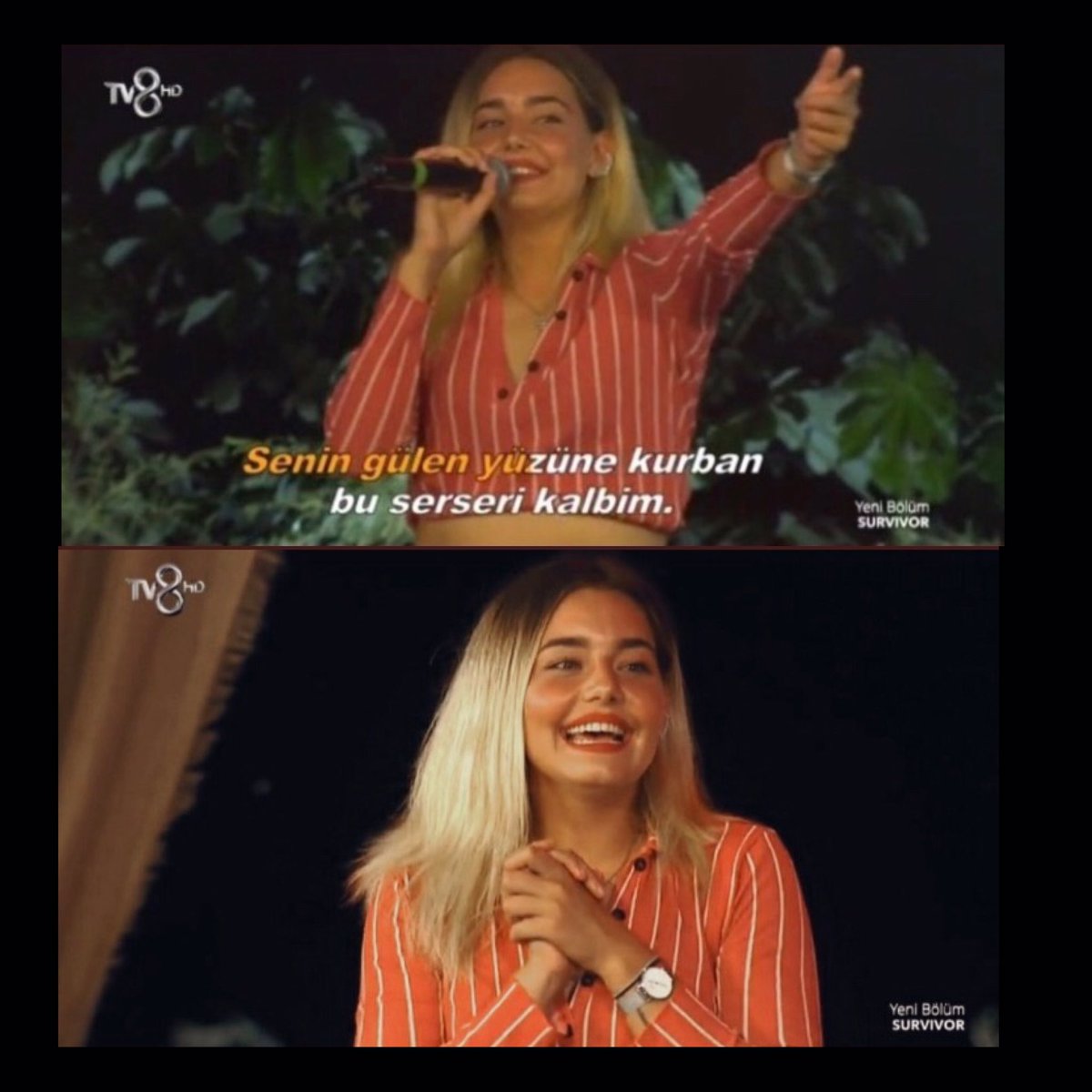 Senin gülen yüzüne kurban bu serseri kalbim #AycanYanaç