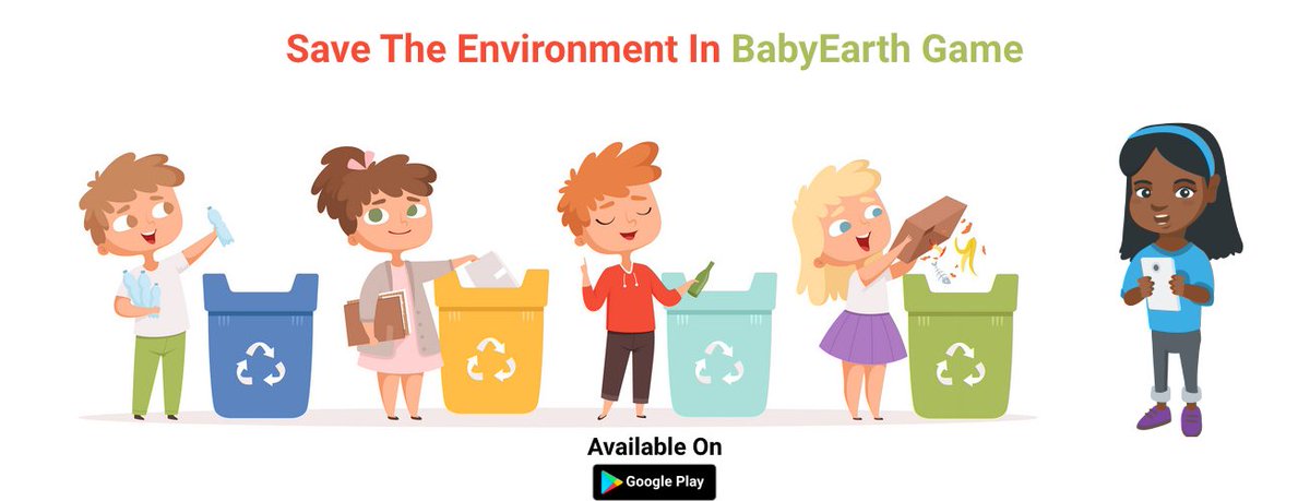 BabyEarthGame's tweet photo. Save the environment in #BabyEarth, an #EnvironmentalGame for kids. Available on Playstore: https://t.co/Hca1qH0AE7
#KidsGame #educationalgame #SavetheEarth https://t.co/DsTBC9MHyC