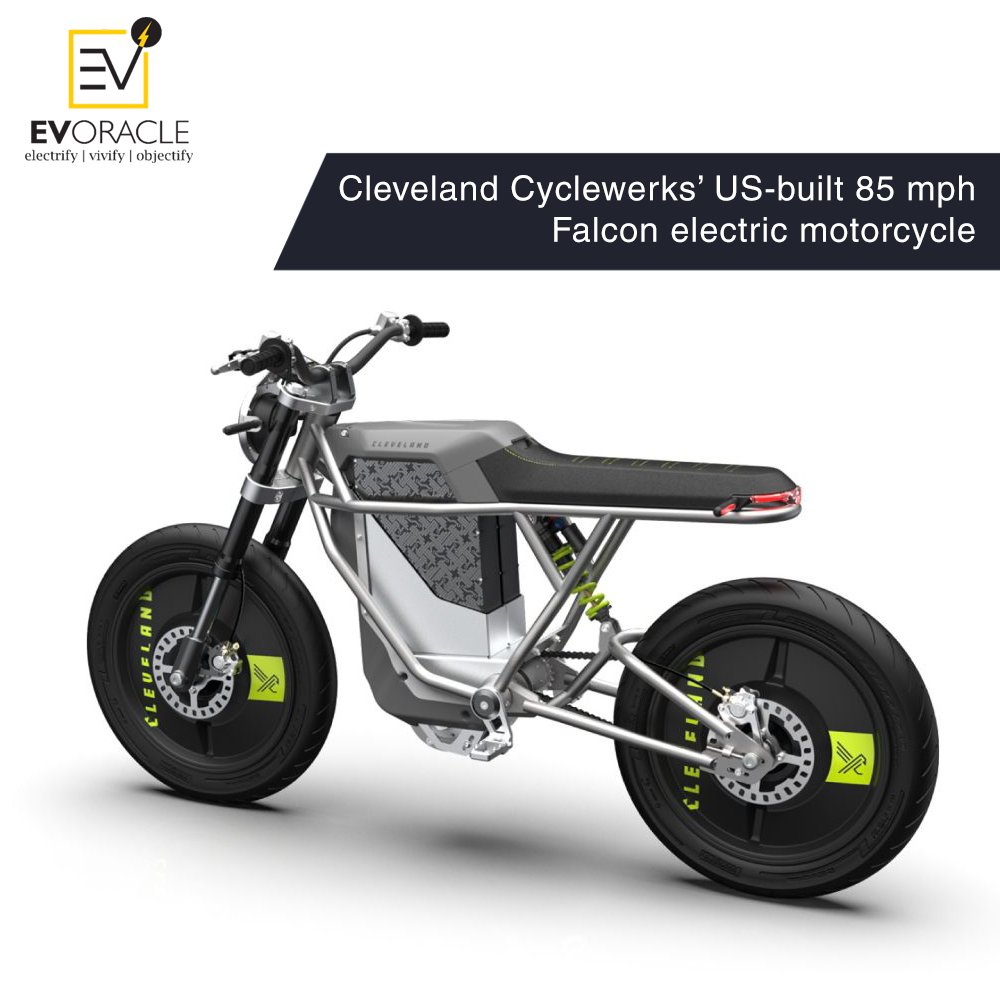 EvOracle's tweet image. The Cleveland Falcon, Ohio-based motorcycle company brings its first electric motorcycle. It is actually available in two different models: The pared-back Falcon 01 and the full-power Falcon BLK.

Read: bit.ly/2xVCOOw

#EVOracle #ElectricMotorcycle #ElectricBike #EVNews