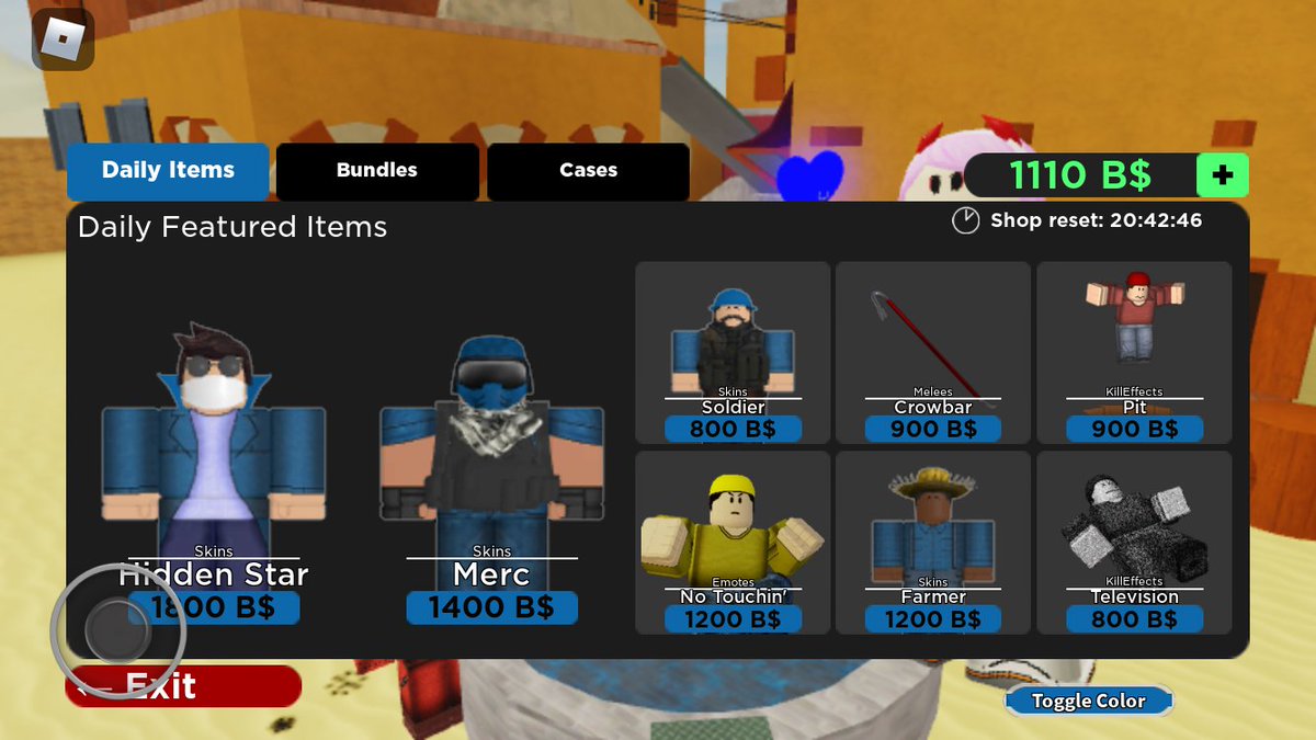 Arsenal Daily Shop On Twitter Roblox Robloxarsenal Arsenaldailyshop 06 05 2020 Updated Get The Farmer Skin For The Cow Skin Event - roblox arsenal codes 2019 skins