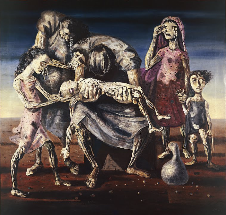 Dead Child (1944) by Candido Portinari

“I am the Son of the Red Earth. I decided to paint the Brazilian reality, naked and crude as it is.” - Candido Portinari

#art #painting #CandidoPortinari