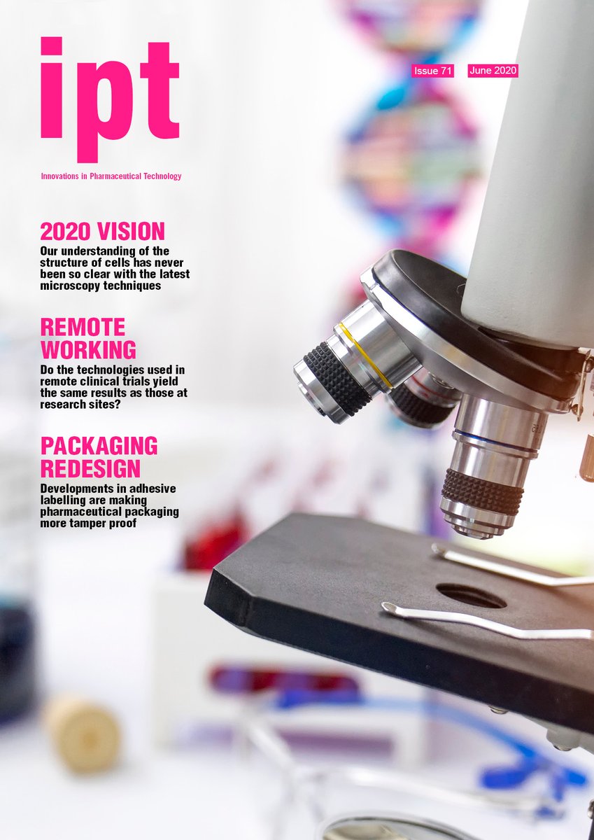IPT JUNE is now live, with articles on Microscopy, Digital Health, and Smart Packaging. 

Contributors include: <a href="/PeliBioThermal/">PeliBioThermal</a>, <a href="/originpharma/">Origin Packaging</a>, <a href="/GenomSys/">GenomSys</a>, <a href="/WITEC4/">WITEC</a>, <a href="/ZebraTechnology/">Zebra Technologies</a>, <a href="/Omnicell/">Omnicell</a>, <a href="/OracleHealthSci/">Oracle Health Sciences</a>, <a href="/holofil3d/">holofil</a> and more!

bit.ly/3cBKNOM