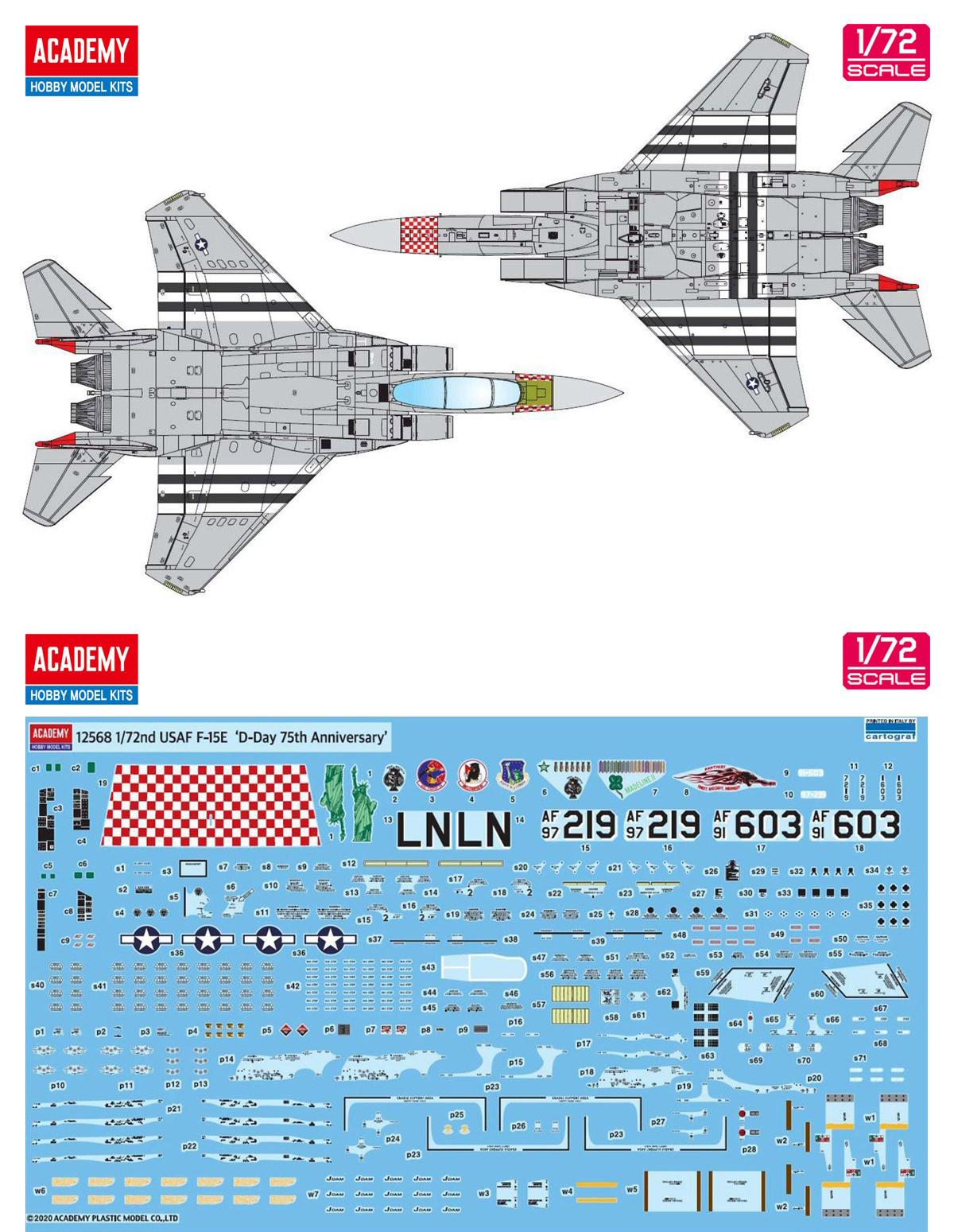 アカデミー　1/72 F-14E ストライクイーグル　塗装済　完成品 アカデミー 1/72 F-15E ストライク・イーグル academy 完成品
