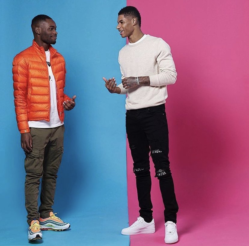 MarcusRashford's tweet photo. Happy birthday my guy @Santandave1  
Have a good one bro 👊🏾♥️ https://t.co/BPvYCDAFUO