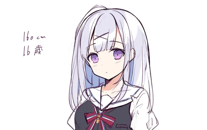 らくがき(Vtuberになる妄想をした)を公開しました!https://t.co/KLNZgez6TI 
