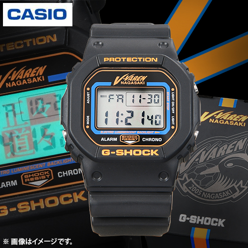 (即購入大歓迎)Vファーレン長崎 G-SHOCK CASIO DW-5600VT