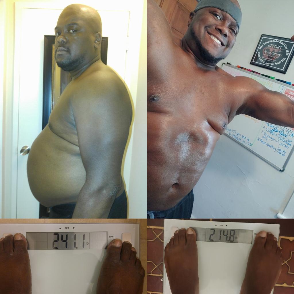 617born508bred's tweet photo. Left pic is a few years old, but it accurately represents me as recently as January 1st. The pic on the right is from 2 weeks ago, after I finished Week 8 of Tap Out XT. Now at my lowest weight since 2011!
πͺπΎπ―
#progresspics
#decideandcommit
#itwillnotbeeasybutitwillbeworthit https://t.co/4DPagYLAer