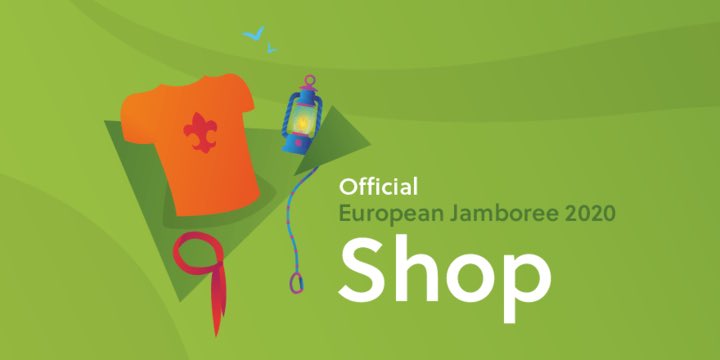 Our Official European Jamboree 2020 store has been just opened! Go on-line to see what's new. shop.ej2020.org