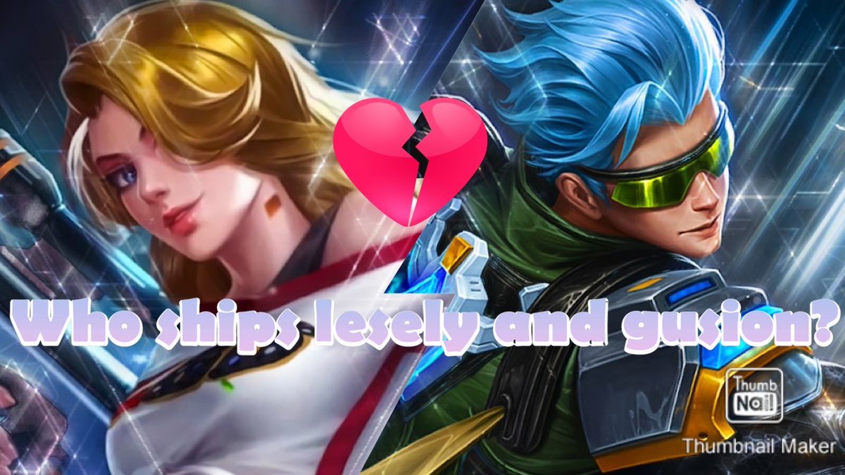 vrblinks's tweet photo. Any lesion ships here?
#lesely #gusion #lesion #mobilelegends #letshashtag #hashtagday #pleaseshipthem https://t.co/6oNlYl8YbO