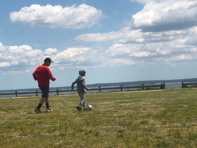 ICS_PE's tweet image. PE at Home:  Austin loves his soccer