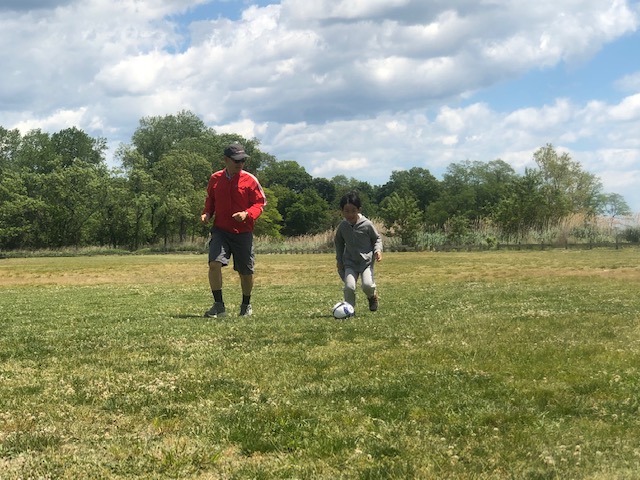 ICS_PE's tweet image. PE at Home:  Austin loves his soccer