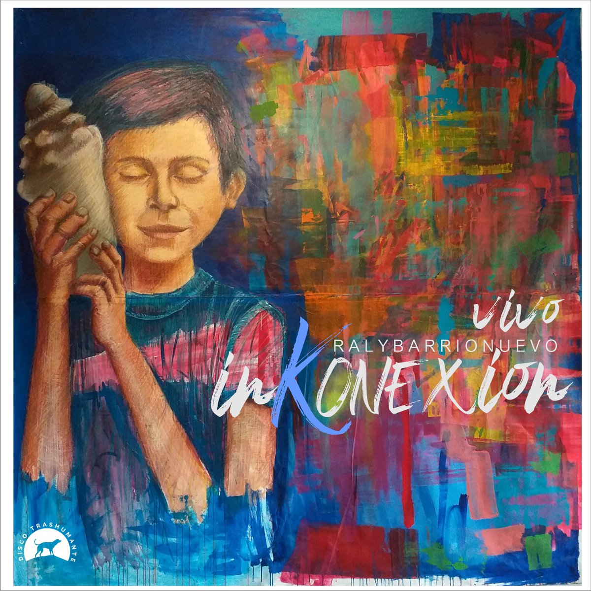 Ya disponible en todas las plataformas digitales. Esta bella obra de Darío Coronda (Krtu) pintada mientras hacíamos el concierto en el patio del konex, se transformó naturalmente en el arte de tapa del disco grabado en vivo en los conciertos de febrero del 2019.