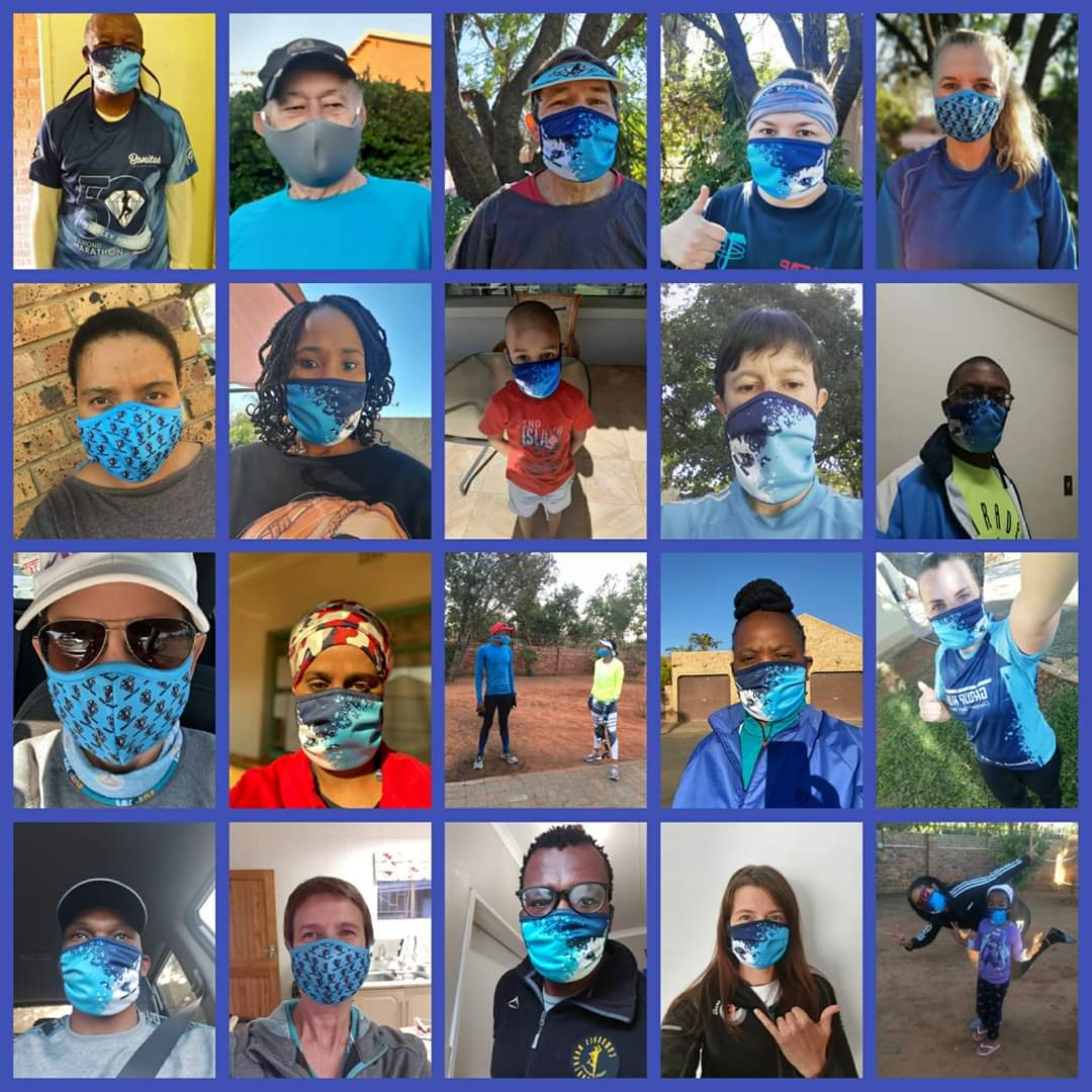 Kimberley Harriers is ready to hit the roads with our branded club masks!! 😷🏃‍♀️🏃‍♂️