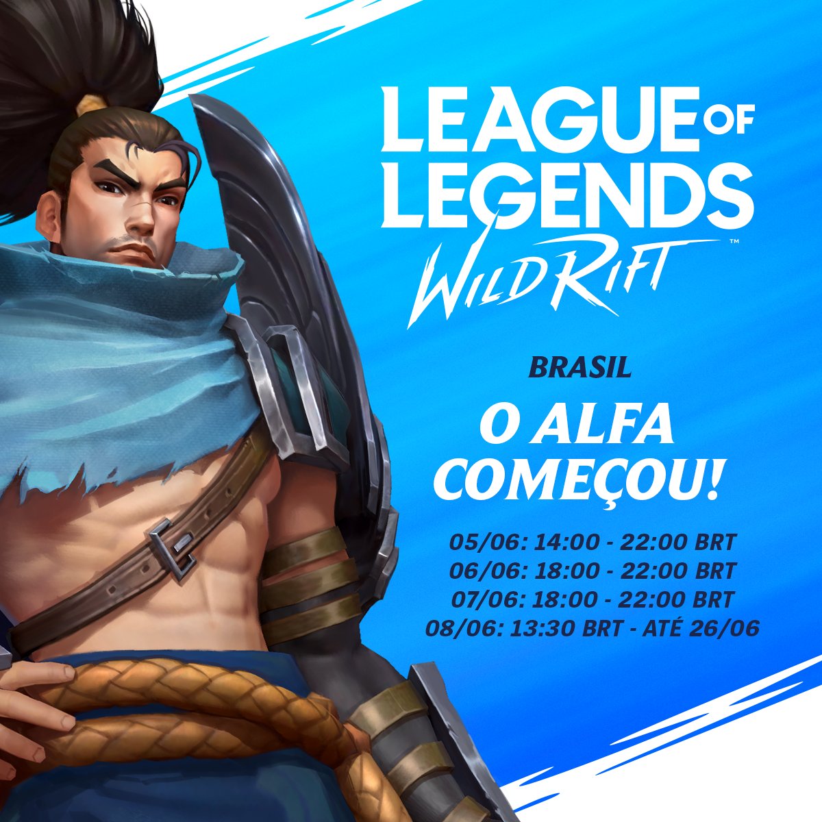 LOL: WILD RIFT Alfa no Brasil e novas informações